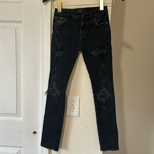 Amiri distressed skinny jeans